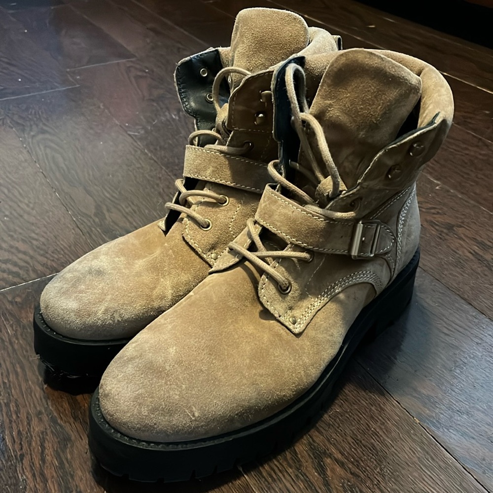 AllSaints Paulina Combat Boots